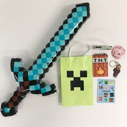 Pre-filled Party Favor Bag - Minecraft 