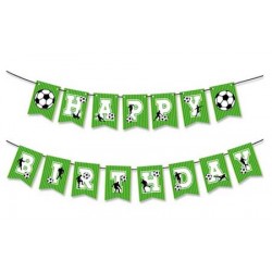 Soccer Happy Birthday Bunting