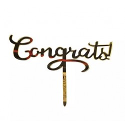 Cake Topper - Congrats (16)
