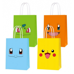 Paper Gift Bag – Pokemon-02 10pcs