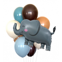 Safari Elephant Latex Balloon Bouquets