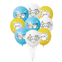 Latex Balloon Bouquet of 10 - Chiikawa (with weight)