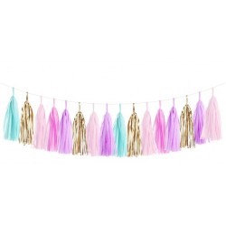 Tassel Garland - Pastel Gold
