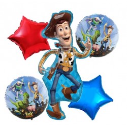    Toy Story Woody Shape Balloon of 5