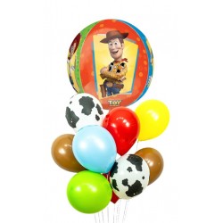   Toy Story Orbz & Latex Balloon Bouquet 