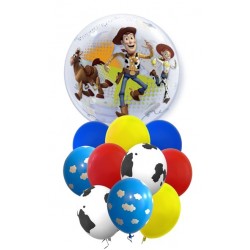  Toy Story 22" Bubble & Latex Balloon Bouquet 