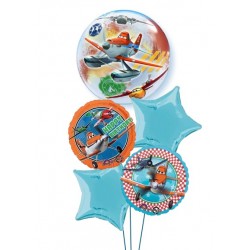   Disney Planes Fire & Rescue Bubble Balloon Bouquet 