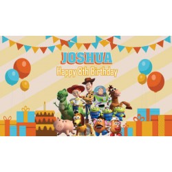 Personalized Toy Story Vinyl Banner (Style 02)