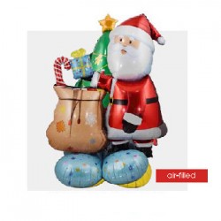 Christmas Santa Airloonz Foil Balloon 36"H
