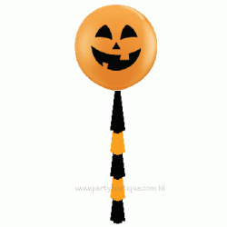 Jolly Jack 36" Giant Latex Balloon (with tassels & weight)