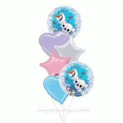 Disney Frozen Olaf Foil Balloon Bouquet (with weight)