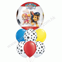 Paw Patrol Orbz Balloon Bouquet (with weight)
