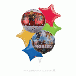 Roblox Foil Balloon Bouquet Style 2 (with weight)