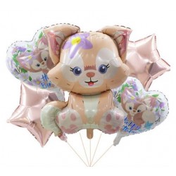 Duffy & Friends Foil Balloon Bouquet (Style 1)