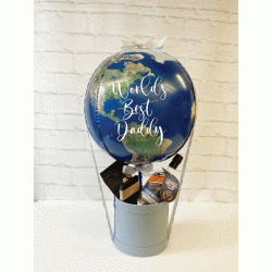   Father's Day Balloon Basket