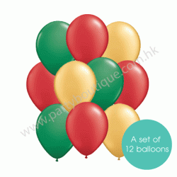 橡膠氣球組合 - 款式38 (連氣球座) 