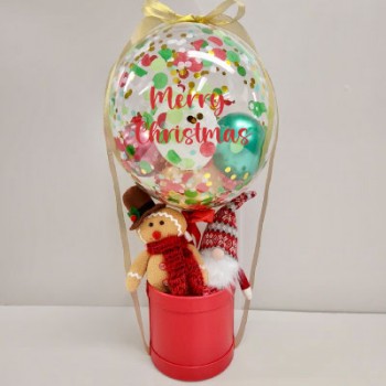 Christmas Balloon Basket