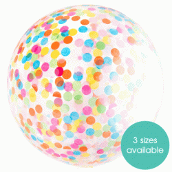 Confetti Balloon - Colorful