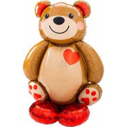 Big Cuddly Bear Airloonz Foil Balloon 48"H