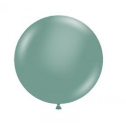 36寸圓形石灰綠色橡膠氣球 (充氣)