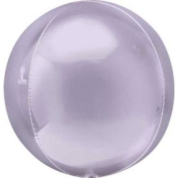 粉紫色球狀16寸鋁箔氣球