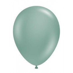11" Round Willow Latex Balloon (with helium)