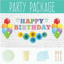 Party Package - Bunting Style 1