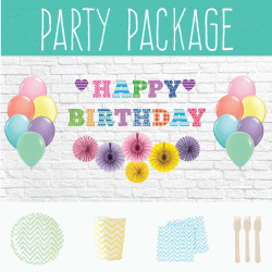 Party Package - Bunting Style 2