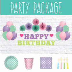Party Package - Bunting Style 6