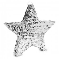Silver Star Pinata 