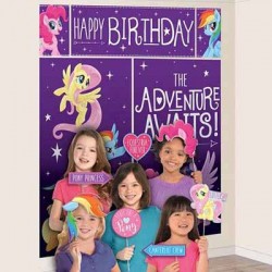 My Little Pony Friendship Adventures Scene Setter Wall Decoration With Photo Props