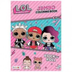 LOL Surprise Rock 'N' Roll Coloring and Activity Book