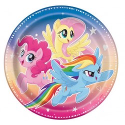My Little Pony Flying Ponies 9" Paper Plate, 8pcs
