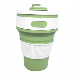 Eco Collapsible Cup - Light Green, 1pc
