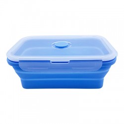 Eco Collapsible Lunch Box - Blue, 1pc
