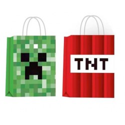 Paper Gift Bag – Minecraft 12pcs