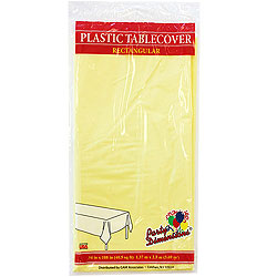 Yellow Rectangular Tablecover 54" x 108" 