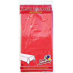 Red Rectangular Tablecover 54" x 108" 