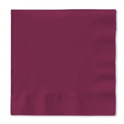 酒紅色餐巾 32.7 x 32.7厘米, 50張
