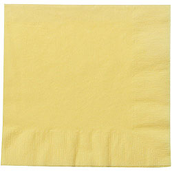 Yellow Paper Napkin 33 x 33 cm, 20pcs