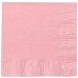 粉紅色餐巾 33 x 33 厘米, 20張