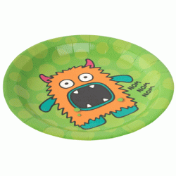 Monster Maddness 7" Paper Plate, 8pcs