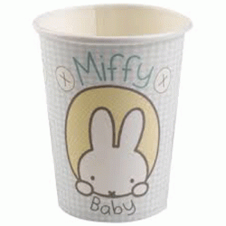 Baby Miffy 9oz Cup, 8pcs