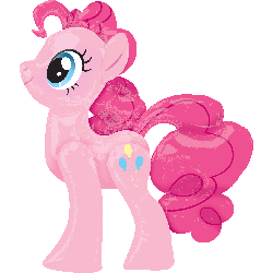 My Little Pony Pinkie Airwalker Foil Balloon - 45"W x 47"H