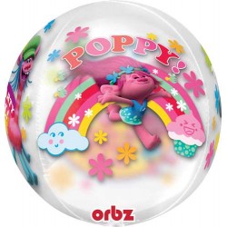 Trolls Orbz Foil Balloon - 15" W x 16" H