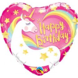 Birthday Magical Unicorn 18" Foil Balloon