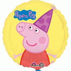 Peppa Pig Yellow 18" Foil Balloon