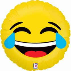 Emoji LOL 18" Foil Balloon