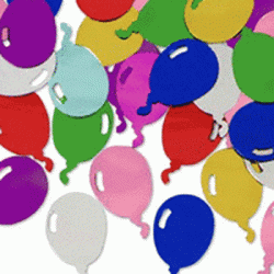 Confetti - Multi Balloons