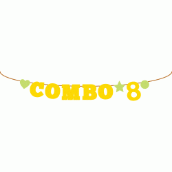 Personalized Alphabet Bunting - Yellow